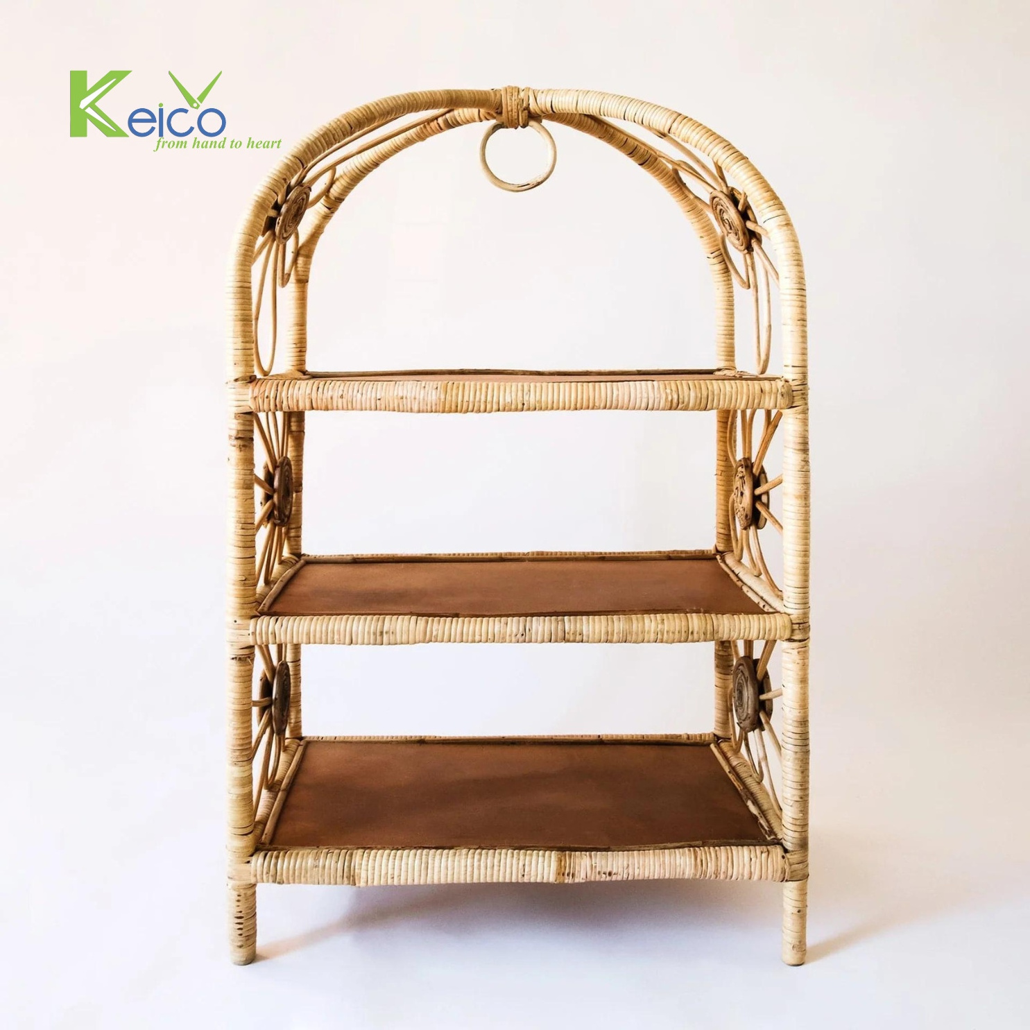 New items handmade bookshelf rattan handmade rattan wicker bookshelf with best price and high quality for wholesale