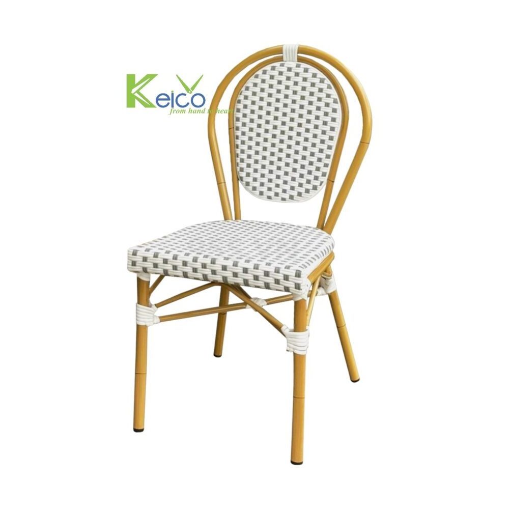 Outdoor Garden Rattan Chair Plastic Wedding Banquet Hotel Restaurant Party Coffee Dining Chairs for Event Furniture From Vietnam