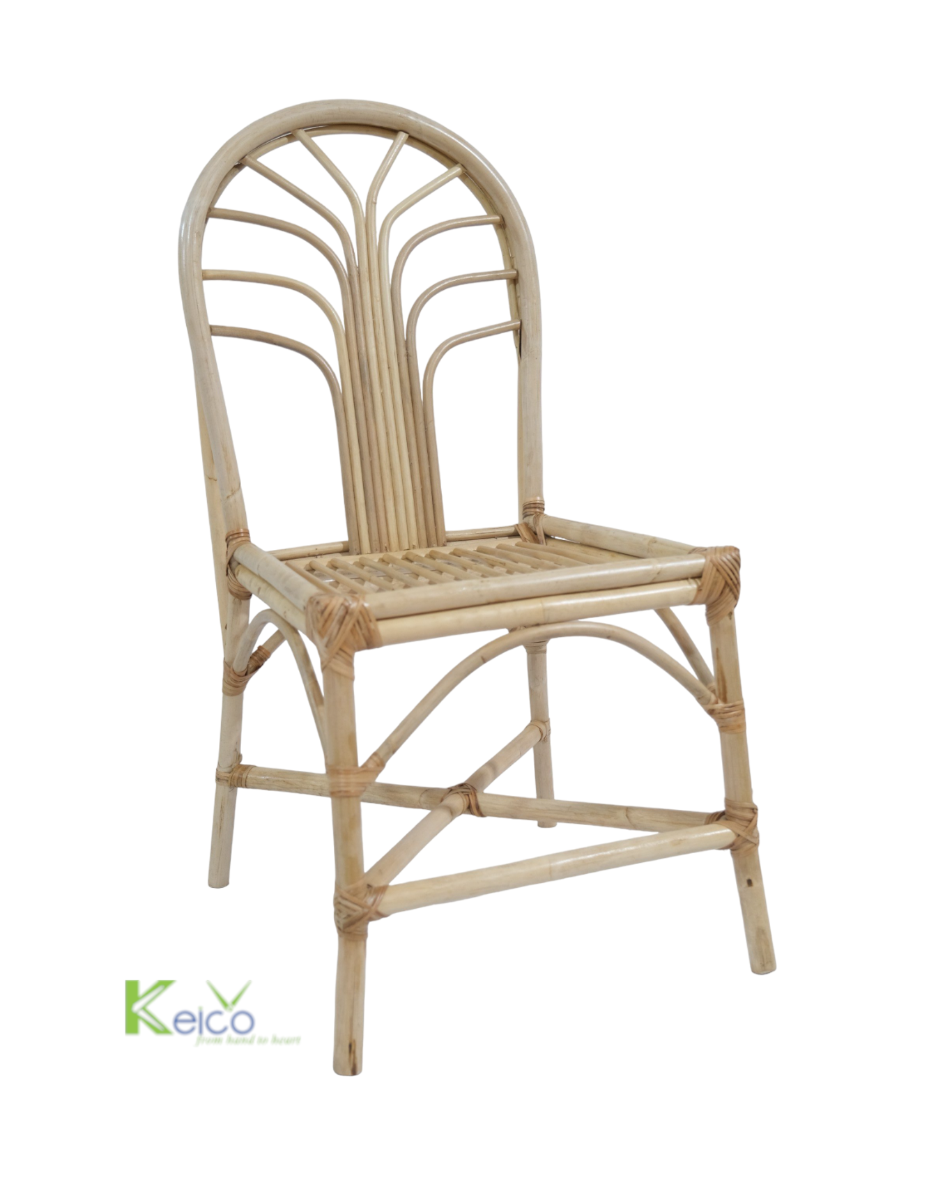 Best Seller Boho Rattan Chair for Home Decoration New Design 2024 Made in Viet Nam from Keico