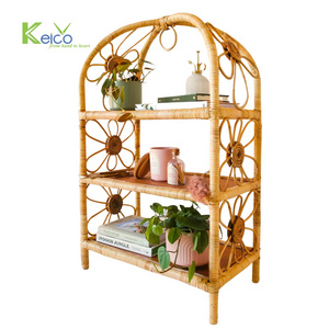 New items handmade bookshelf rattan handmade rattan wicker bookshelf with best price and high quality for wholesale