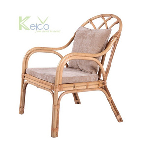 Eco-friendly Rattan Kids Armchair Bohemian Wicker Rattan Kids Chair Woven Kids Dinning Chair Nursery Wholesale From Vietnam