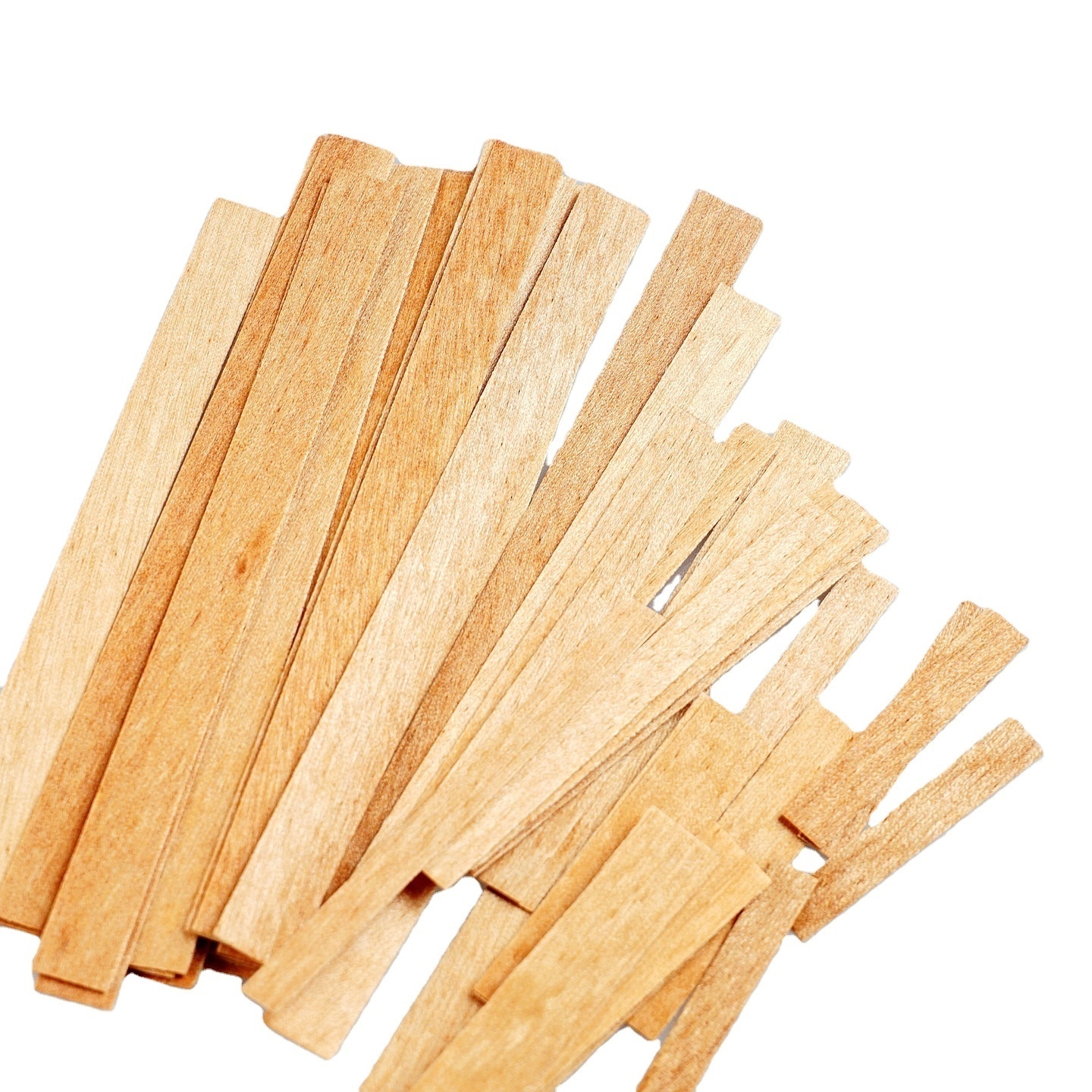 Eco Wooden Candle Wicks for soy wax candle making Naturally smokeless wooden candle wicks