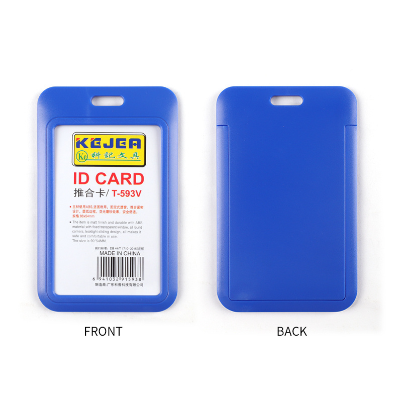 Direct Manufacturer Business Bank Credit ID Card Holder Name ID Card Holder Employee ID Card holder For Worker Exhibition