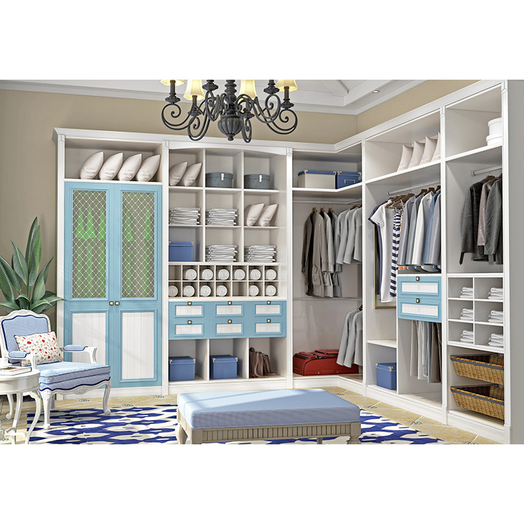 Cloakroom Modern Factory Supply Professional Design Customized style modular modern  Wardrobe  For  home