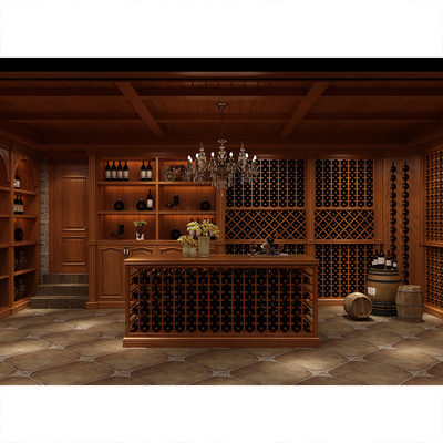 Kejia Solid Wood Living Room Furniture Cooler Modern Luxury Drinks Home Bar Glass Wine Cellar Display Storage Cabinet