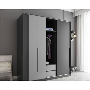 Keja The Luxury Closet Modern Wardrobe Cabinet Armoire Chambre Wardrobe Bedroom Furniture Sliding Door Wooden Wardrobes