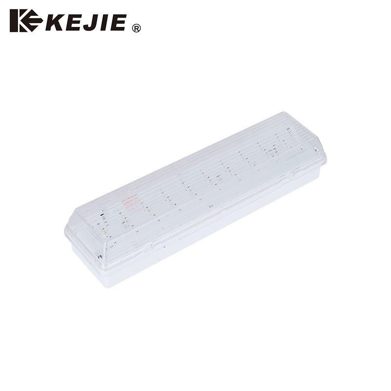 Rechargeable Recessed LED Exit Sign Lights Fire Alarm Emergency Exit Light for Home Power Failure