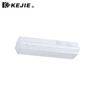 Rechargeable Recessed LED Exit Sign Lights Fire Alarm Emergency Exit Light for Home Power Failure