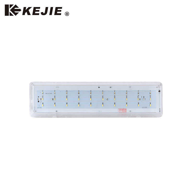 Rechargeable Recessed LED Exit Sign Lights Fire Alarm Emergency Exit Light for Home Power Failure