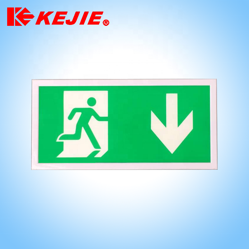 Ip20 Running Man Fire Safety Emergency Exit Sign/ Led Emergency Exit Light