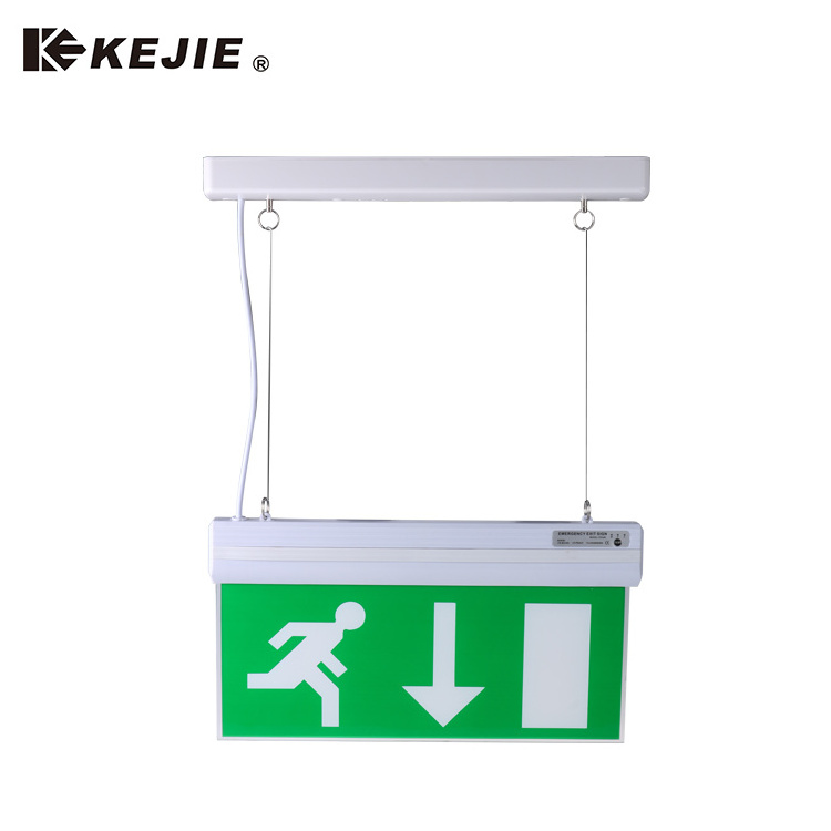 Factory Battery Operated Fire Resistant Led Emergency Exit Sign