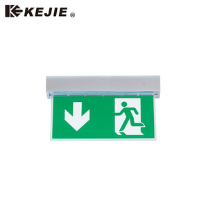 Exit Sign Illuminated Prices Battery Powered Emergency Exit Lights Combo For Business