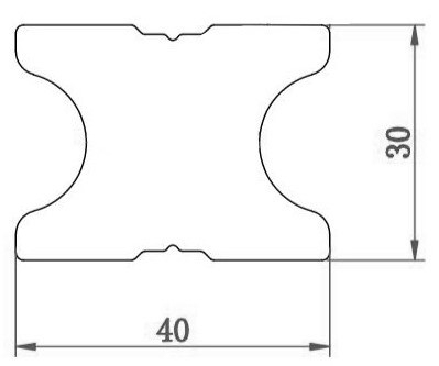 Wood Plastic Composite WPC Recycle Keel Joist for Decking Accessory