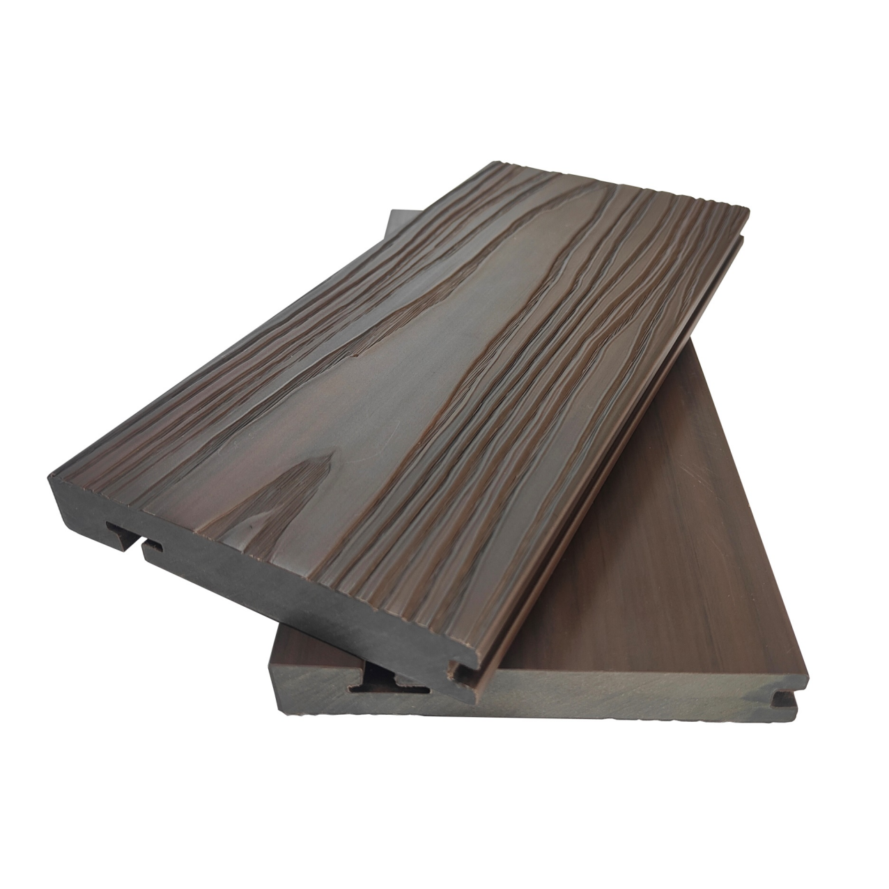 Kejie Manufacturer Outdoor Co-extrusion Decking Invisible Profile Wpc Pool Decking For Stair