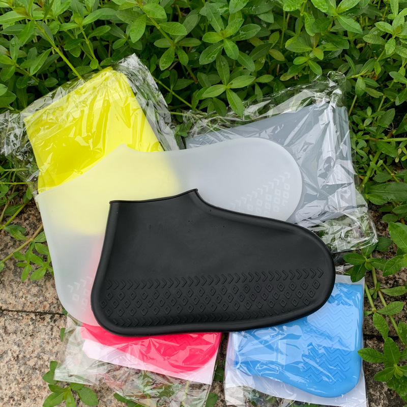 Waterproof Silicone Rain Boots Can Be Re-used With Non-slip Rubber Rain Protective Silicone Shoe Covers