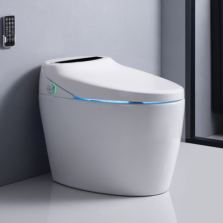 FOHEEL Wholesale modern fashion automatic sanitary ware inodoro inteligente wc toilet electronic ceramic bathroom smart toilet