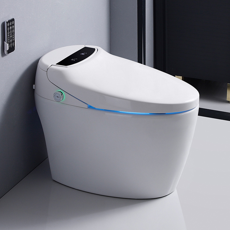 FOHEEL Wholesale modern fashion automatic sanitary ware inodoro inteligente wc toilet electronic ceramic bathroom smart toilet