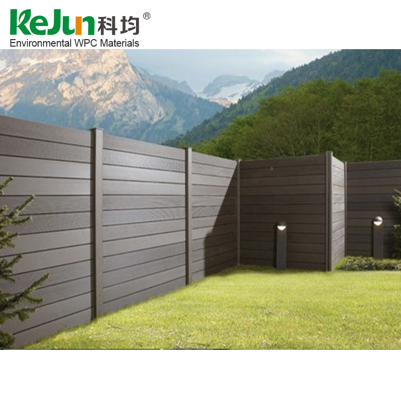 outdoor patio fence wpc with zippity fence gate