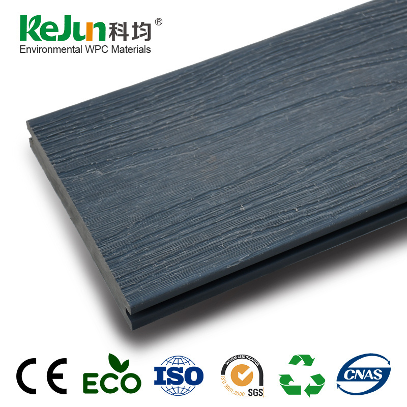 Customized  outdoor floor wood texture waterproof plastic composite wpc decking