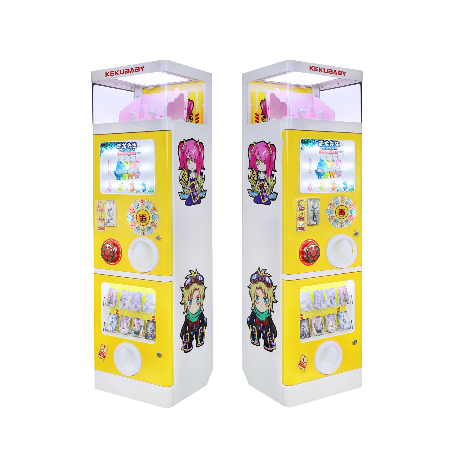 Amusement Center Kids Play Wholesale Mini Twisted Egg Gachapon Capsule Coin Operated Custom Gacha Toys Vending Gashapon Machine