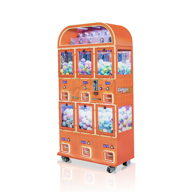 New Design Token Coin Capsule Gashapon Vending Machine Toy Vending Machine Support OEM