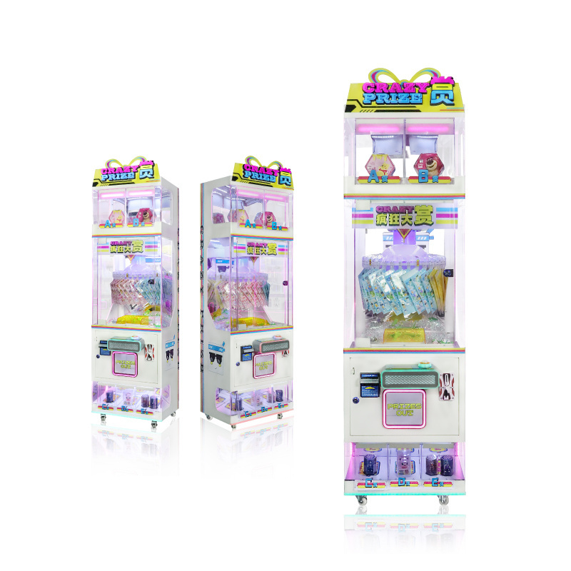 Keku Coin Operated Arcade Prizes Gift Game Machine Top Quality Automatic Card Clip Game Machines