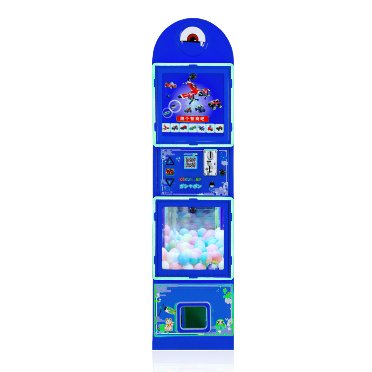 Children Love New Products Arcade Game Machine Capusule Gashapon Vending Machine Gashapon Coin Pusher