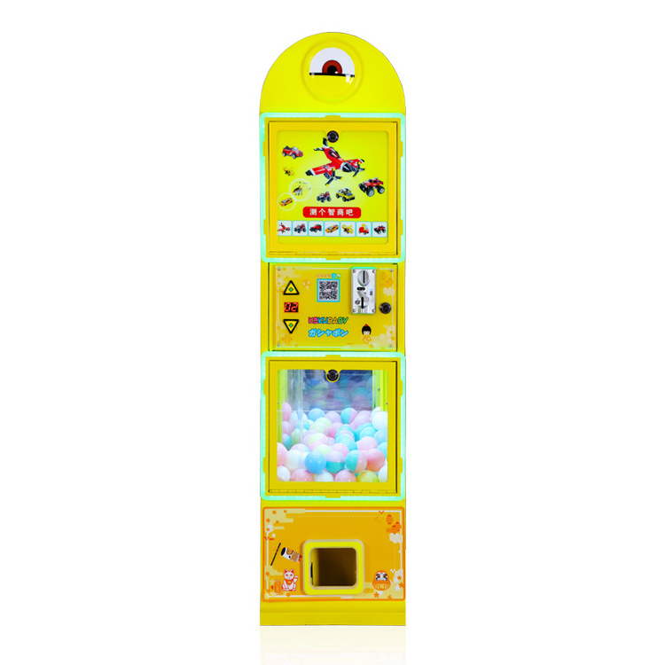 Children Love New Products Arcade Game Machine Capusule Gashapon Vending Machine Gashapon Coin Pusher