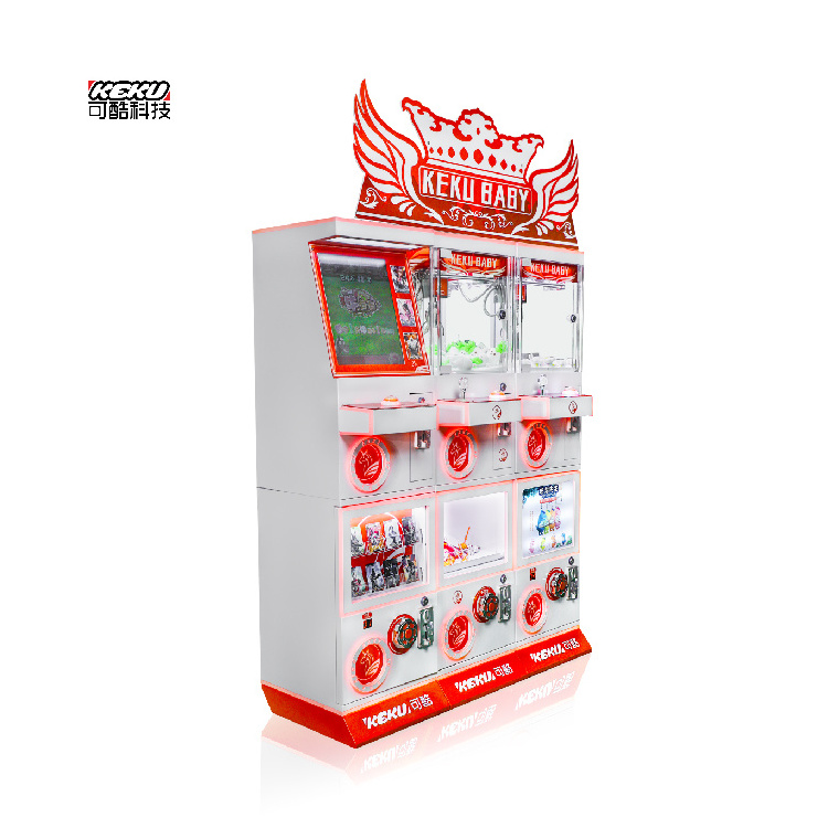 Commercial Coin Operated Gachapon Machine 75-120mm Capsule Gashapon Vending Machine Custom Toy Gacha Gashapon Vending Machine