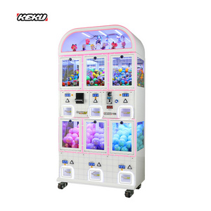 KEKU Mini Coin Operated Gashapon Machine Capsule Toy Gashapon Vending Machine Custom Gift Toy Vending Machine Gashapon