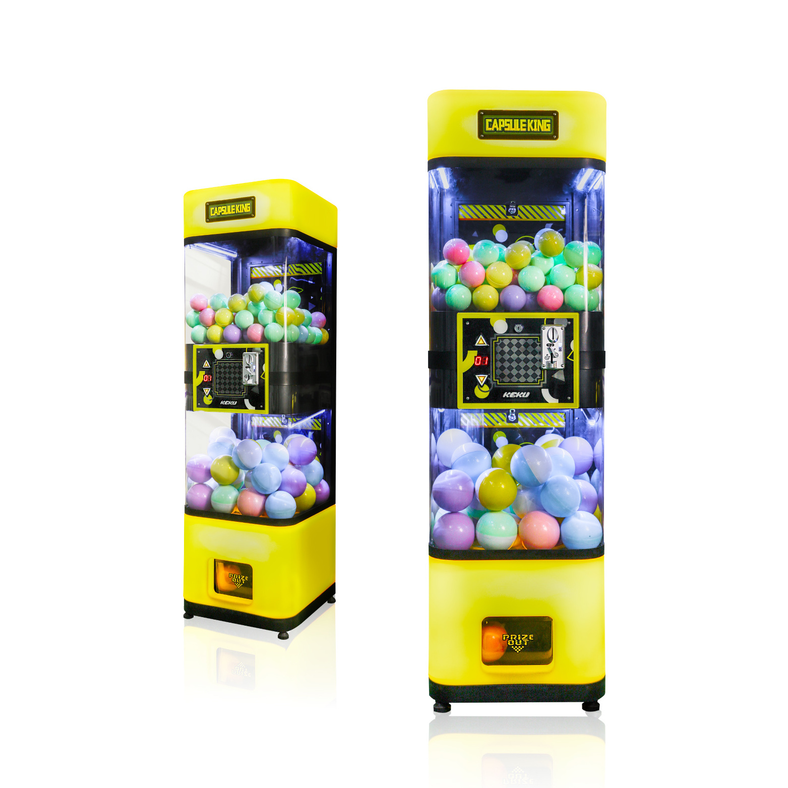 Wholesale Coin Operated Amusement Gachapon Vending Machine Capsule Gashapon Machine Customized Twisted Egg Toy Vending Machine