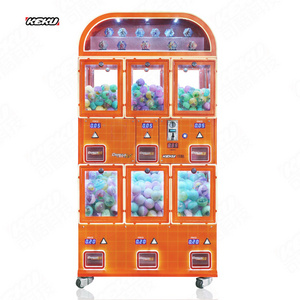 KEKU Intelligent Kids Toy Vending 100mm Gashapon Toy Ball Machine Toy Capsule Vendor Vending Machine