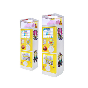 KEKU Factory Wholesale Mini Twisted Egg Empty Gashapon Capsule Coin Operated Toys Vending Machine Custom Gacha Gashapon Machine