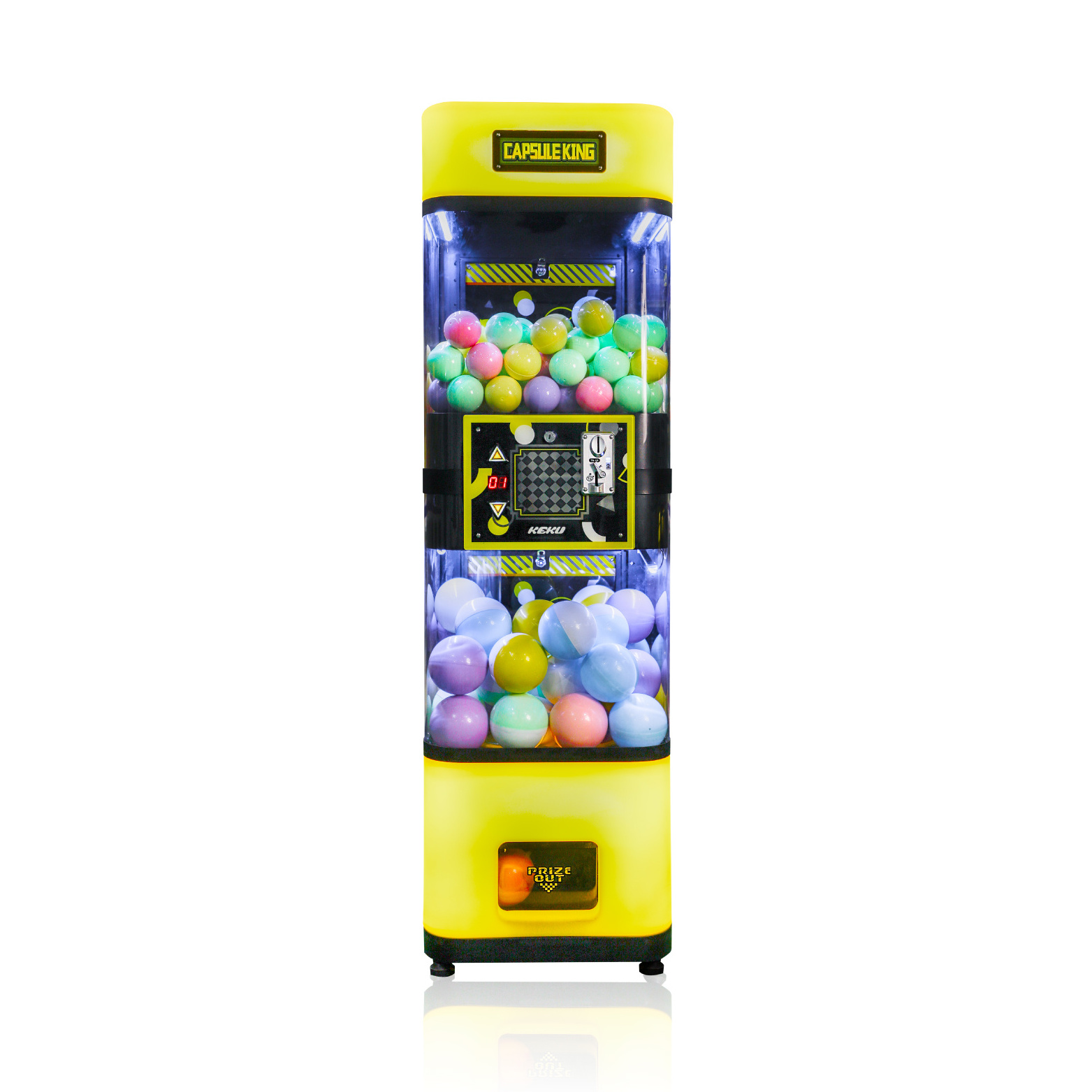 Wholesale Coin Operated Amusement Gachapon Vending Machine Capsule Gashapon Machine Customized Twisted Egg Toy Vending Machine