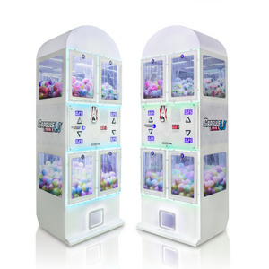 Factory New Arrival Coin Operated Amusement Popular Kids Gacha Machine Custom Suspension Capsule Toys Vending Gashapon Machine