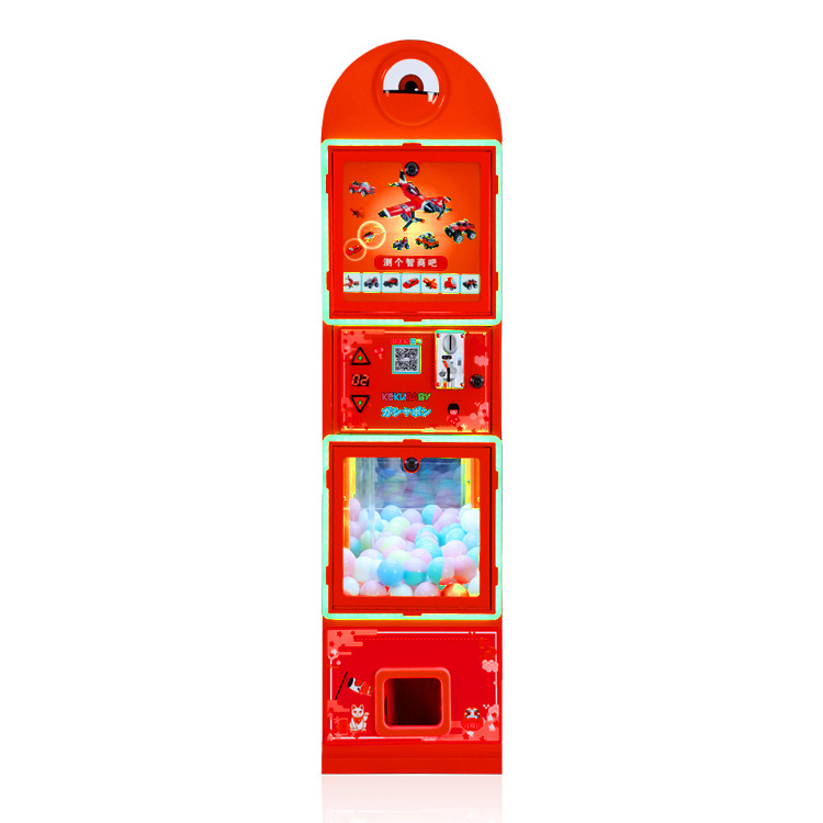 Children Love New Products Arcade Game Machine Capusule Gashapon Vending Machine Gashapon Coin Pusher