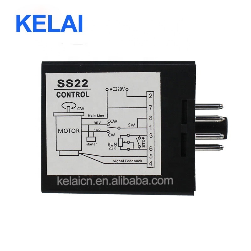 High Quality Small Single Phase AC Geared Motor Generator Electric Electronic Speed Controller Unit Governor Control SS-22