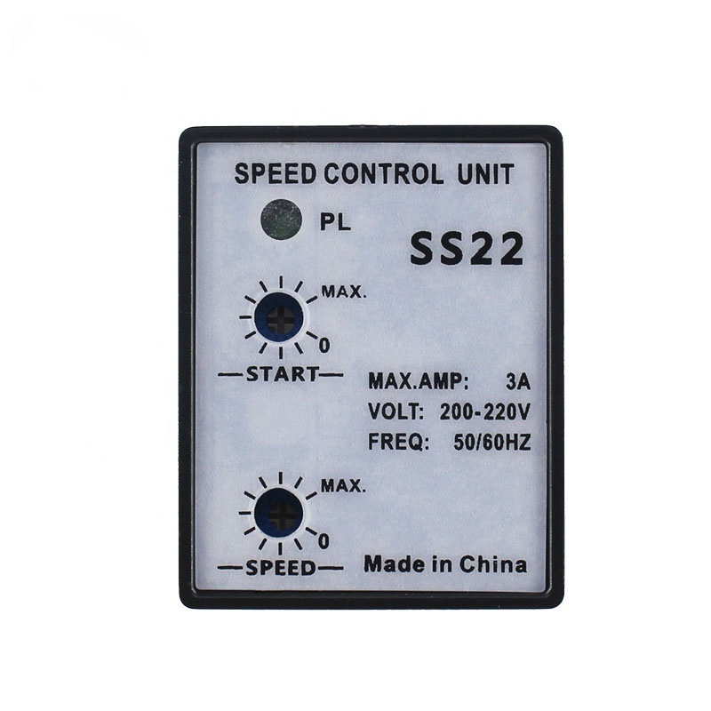 High Quality Small Single Phase AC Geared Motor Generator Electric Electronic Speed Controller Unit Governor Control SS-22