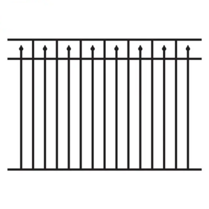 cheap garden pool stainless steel fence post design,barbed wire roll price fen galvanized steel fence ISO 9001 Factory