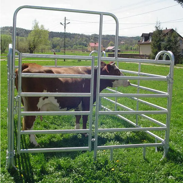 Promotion free standing cattle panels livestock sustainable cattle rail panels