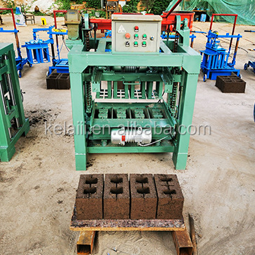 KL4-35A Cement Concrete block making machine automatic Hollow Brick Block Maker