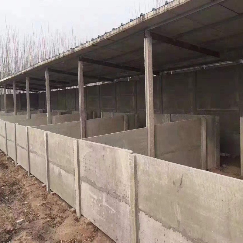 Concrete Wall Fence Panel / concrete fence mold precast / Hollow Cement Panel Walls Precast for Sale