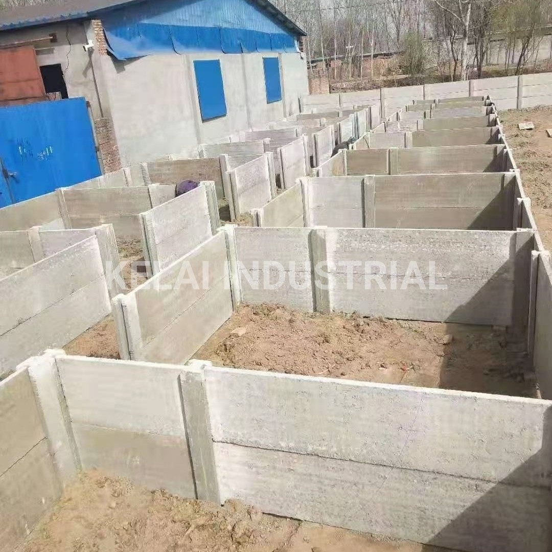 concrete fence panel moulds for sale/concrete fence panel machine / light weight precast concrete fence mold