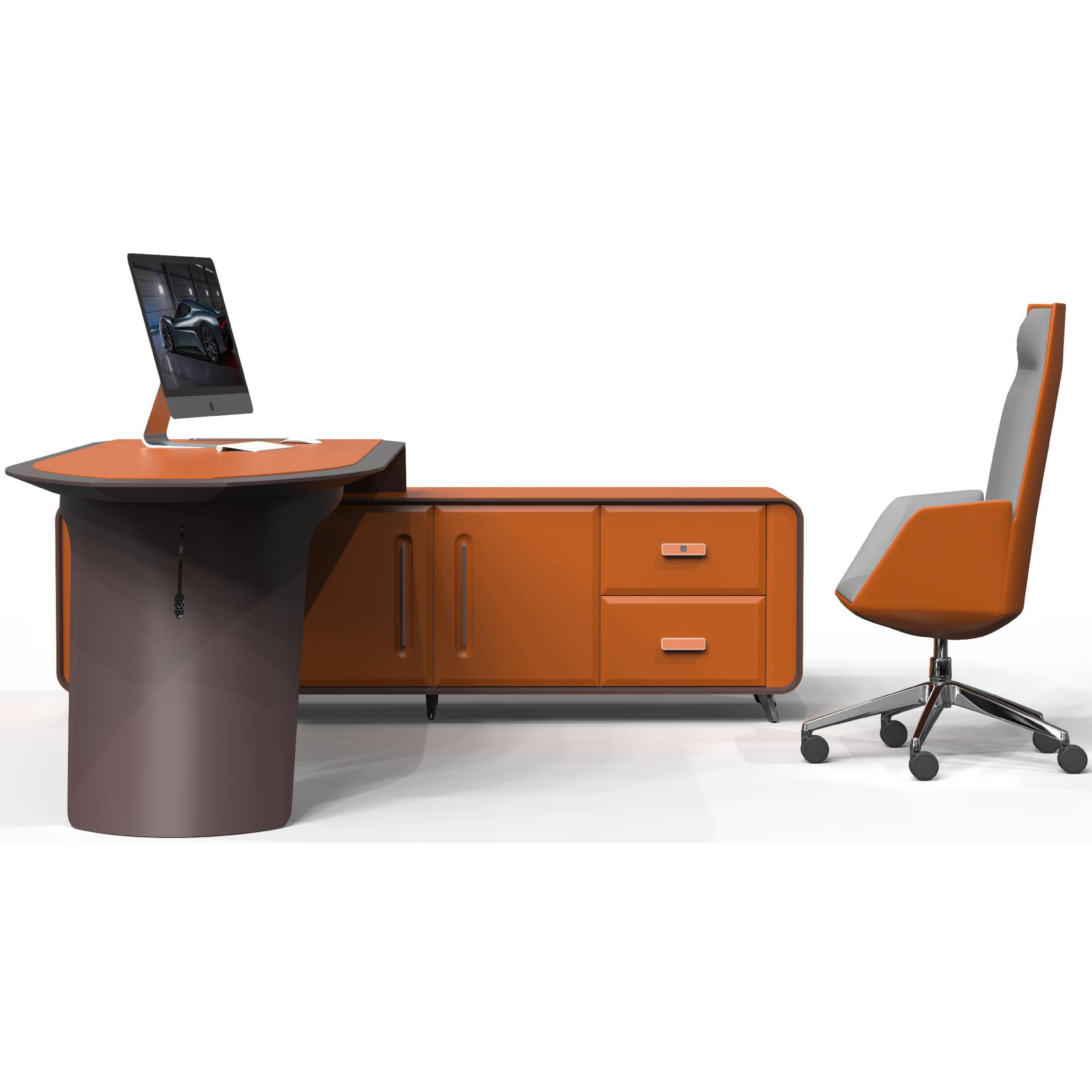 Ceo Office Table Manager Executive Office Desk Meuble De Bureau Wooden Newest Models Director Luxury Office Furniture Modern