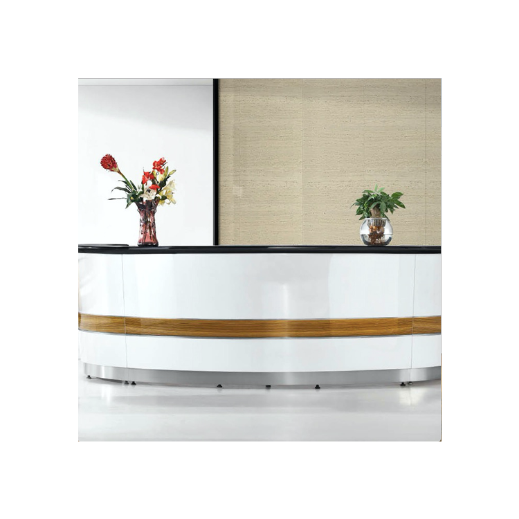 Stand Up Circular Fitness Center Reception Desk