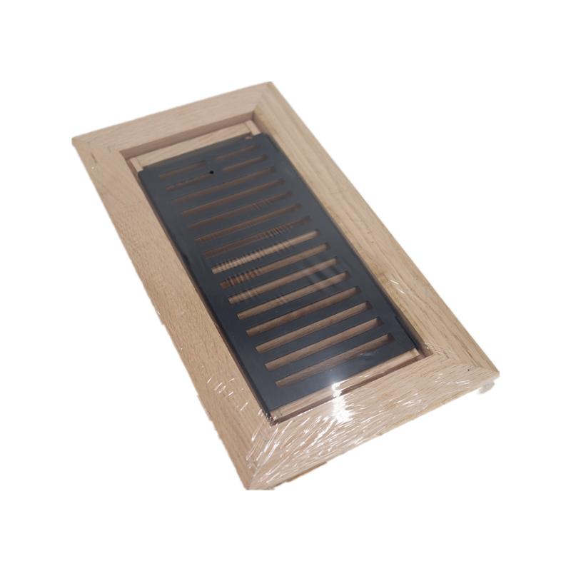 Air Conditioner Ventilation  Wooden Oak Floor Vent Grille  Easy to install with Competitive price