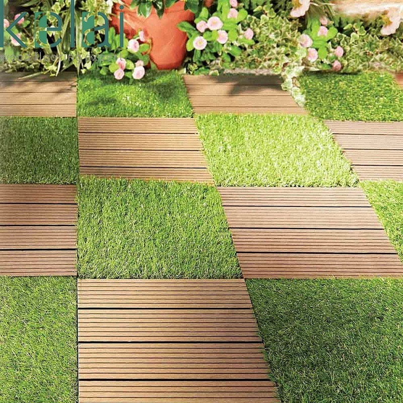 parquet flooring wood plastic composite wpc DIY decking outdoor floor tiles price