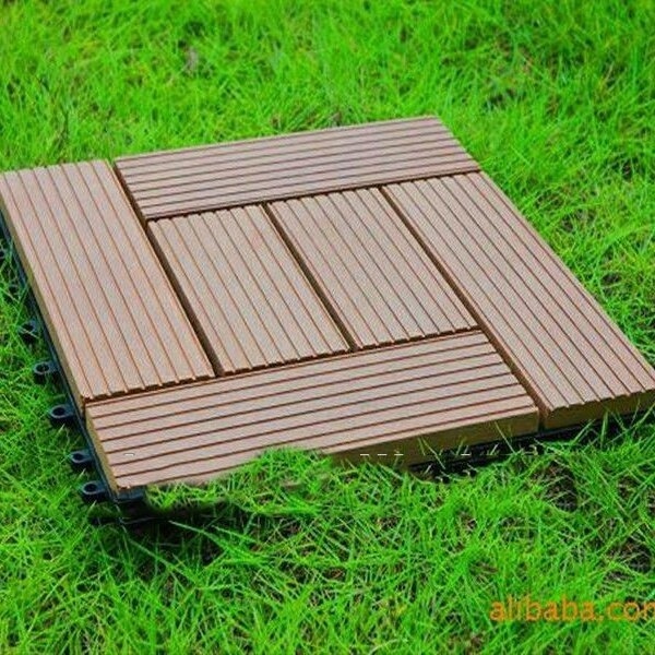 2019 hot sale outdoor interlocking wpc floor diy deck tiles/sports flooring/rubber wood floor decking