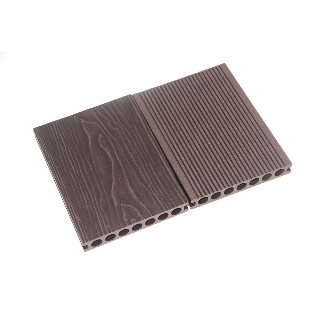 Modern building material home decor flooring wood plastic composite decking wpc anti-slip floor panel