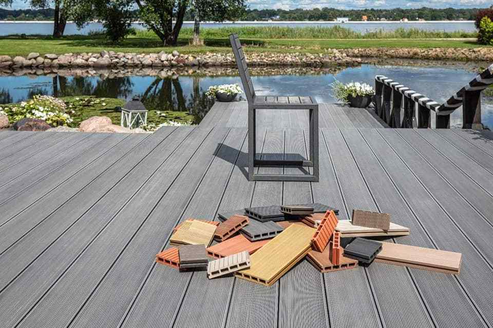 Wpc Waterproof Decking Outdoor Latest Wpc PE Composite Decking Floor